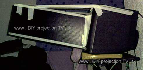 this is what your trying to make! nice init! free projecjetion tv plans, turn any tv into a projector with www.DIYprojectionTV.tk FREE!